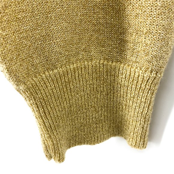 Vintage KORET Metallic Gold Sweater - Picture 11 of 16